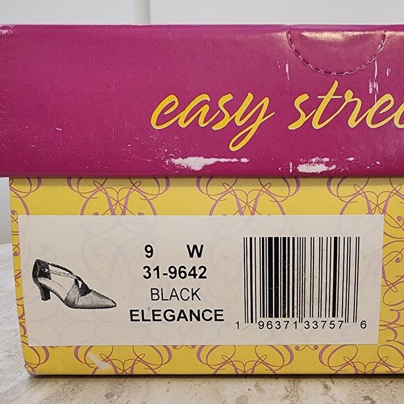Easy Street Womens Elegance C Black 9W - B024 - Picture 8 of 8